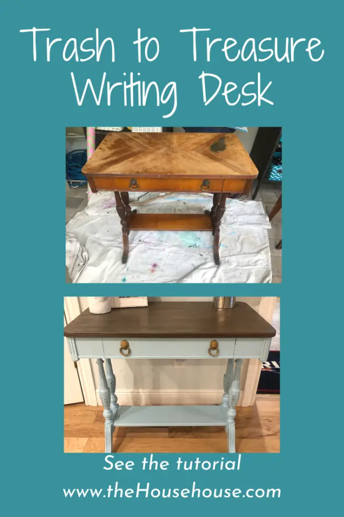 Trash to Treasure Writing Desk