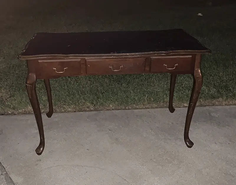 Trash to Treasure Console Table