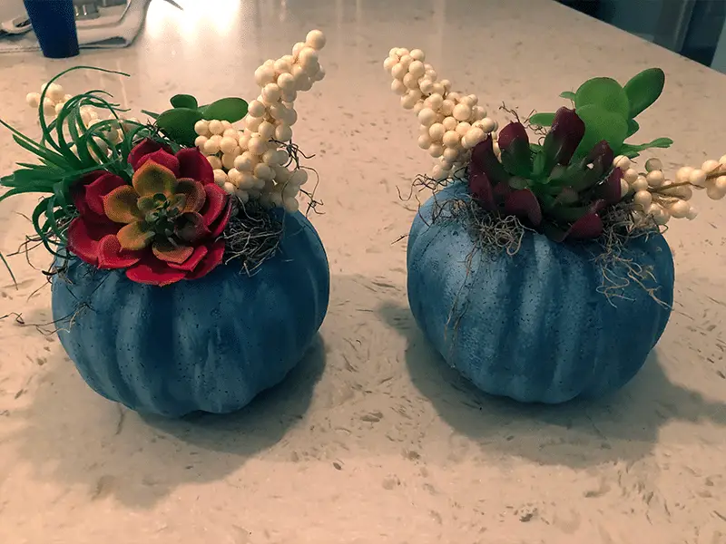 Decorate a Dollar Tree Styrofoam Pumpkin