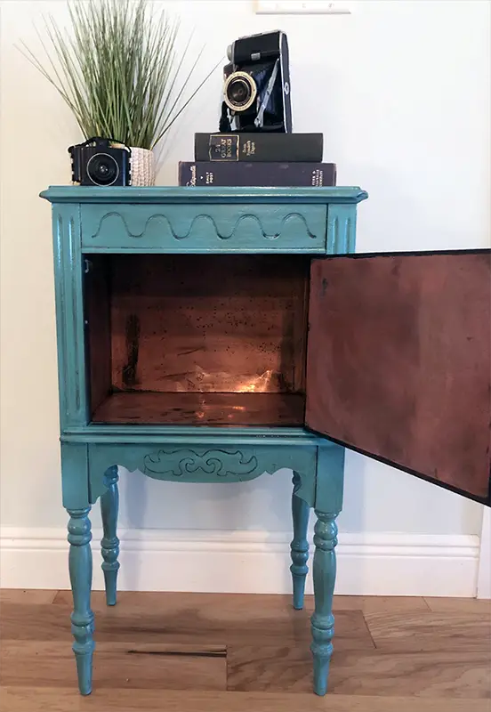 Trash to Treasure Side Table