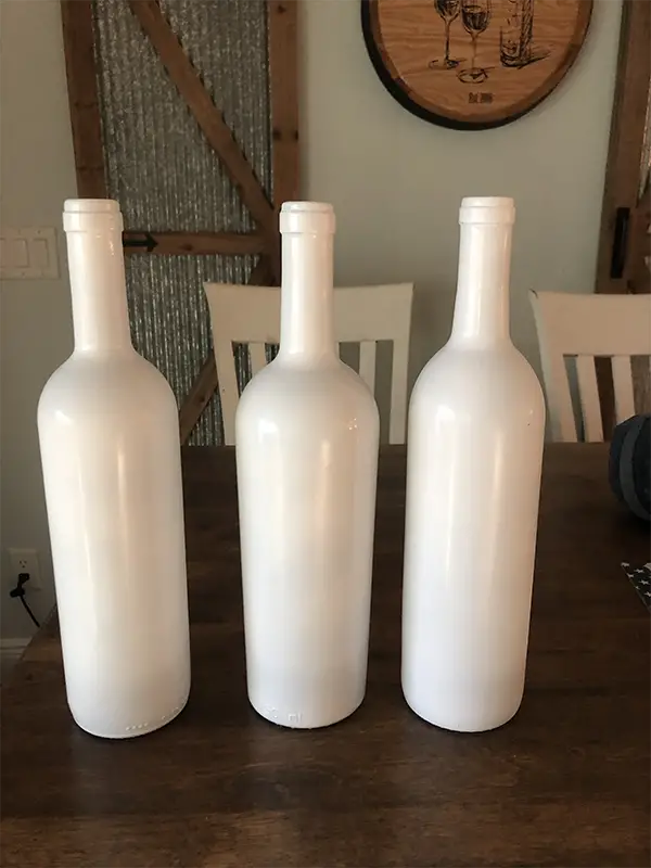 wine bottle christmas diy