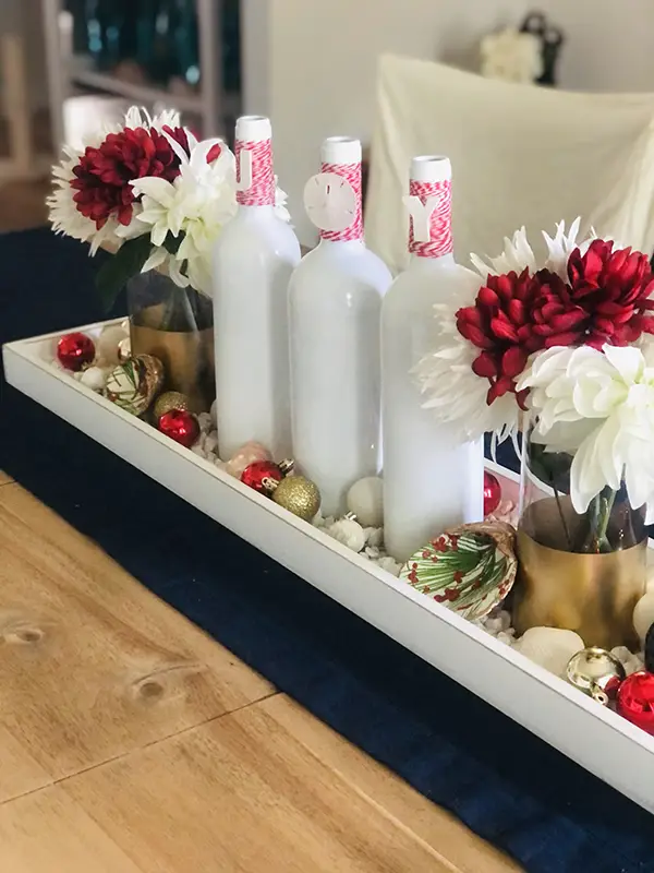 wine bottle christmas diy