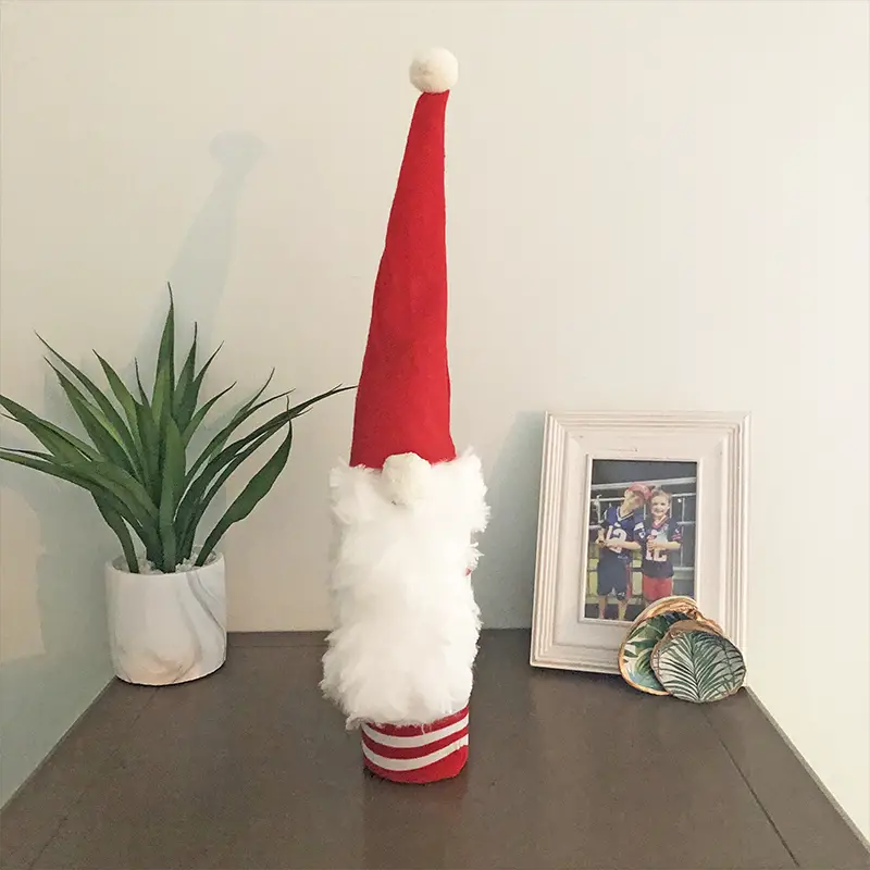 DIY Wine Bottle Gnome