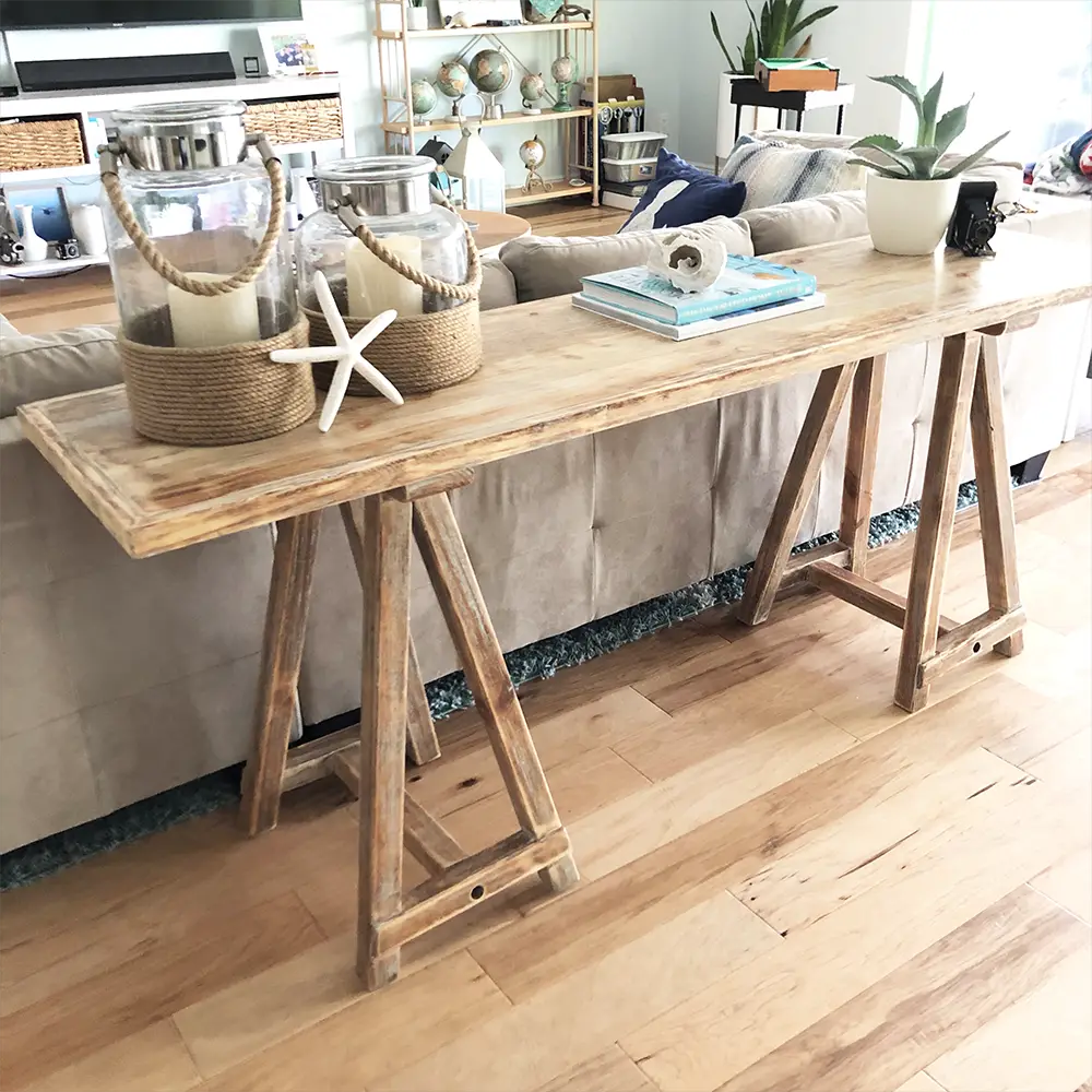 Trash to Treasure Console Table