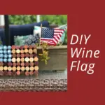 DIY Wine Cork Flag