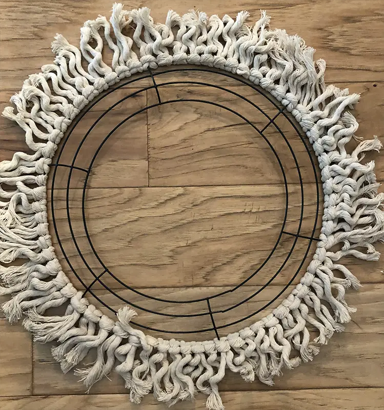 DIY Boho Mirror