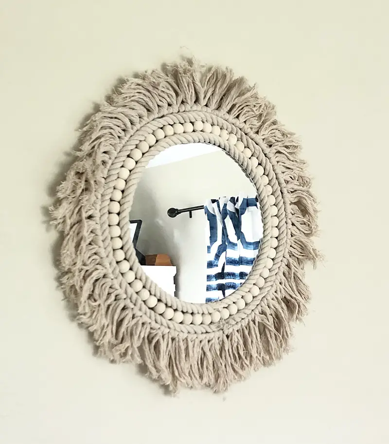 DIY Boho Mirror