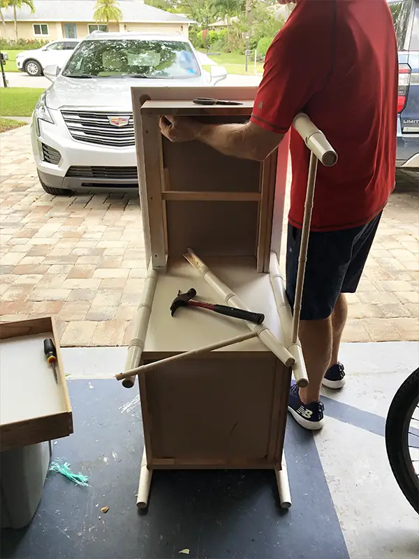 Trash to Treasure Desk and End Table Set