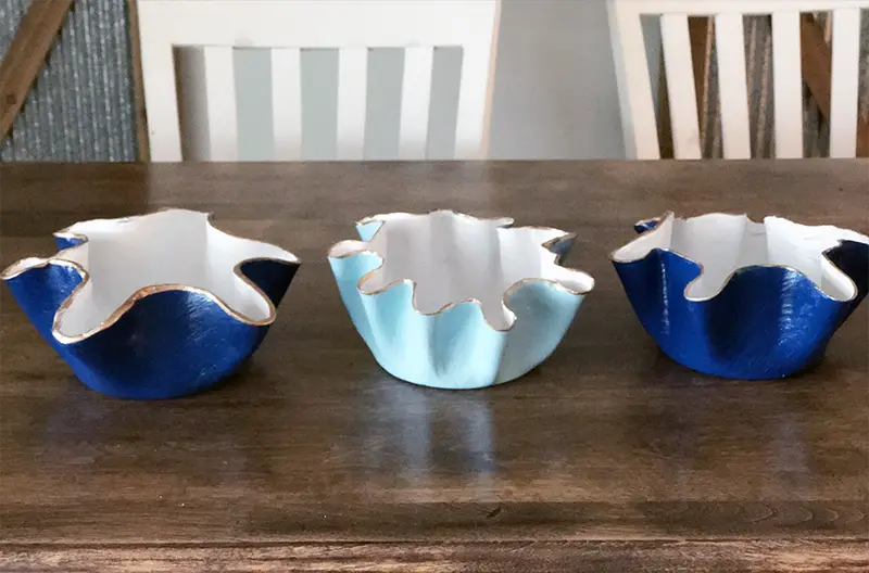 DIY Scallop Edge Bowl