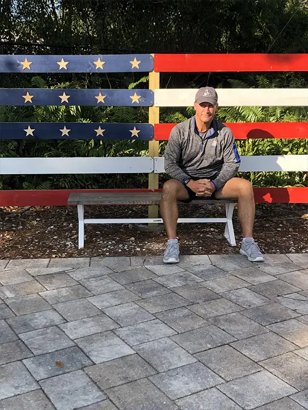 DIY Patriotic Fence