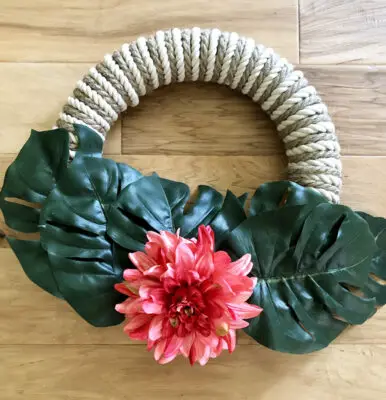 Easy DIY Wreath (Using Mostly Dollar Store Supplies)