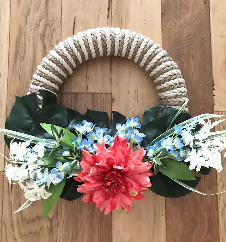 Easy DIY Wreath (Using Mostly Dollar Store Supplies)