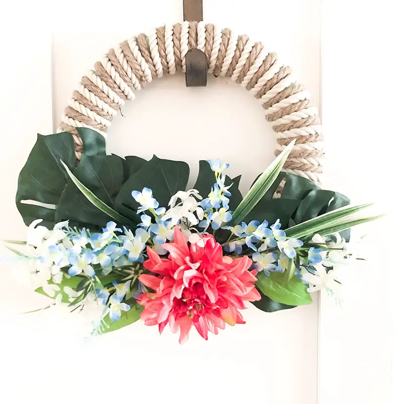 Easy DIY Wreath (Using Mostly Dollar Store Supplies)