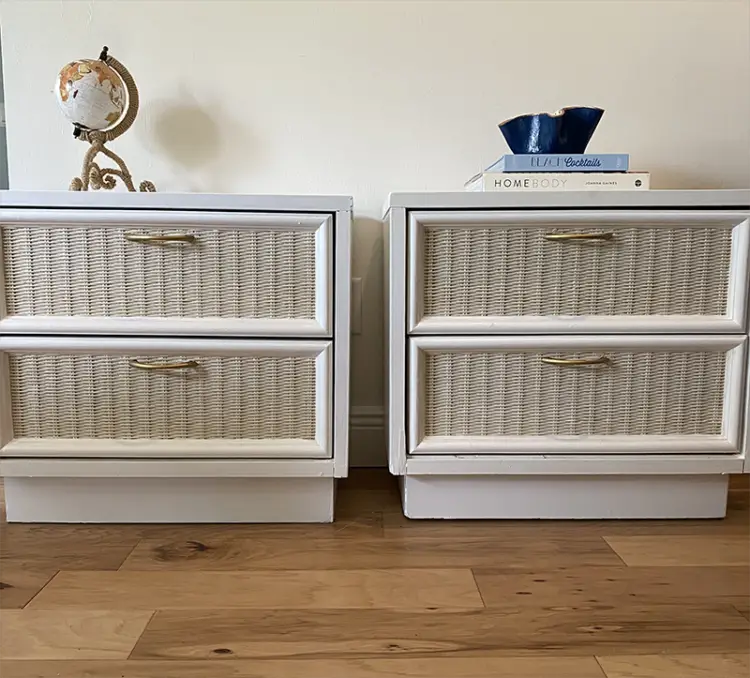 Goodwill End Tables Makeover the House house