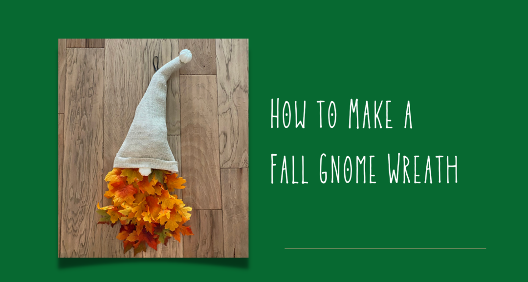 DIY Fall Gnome Wreath