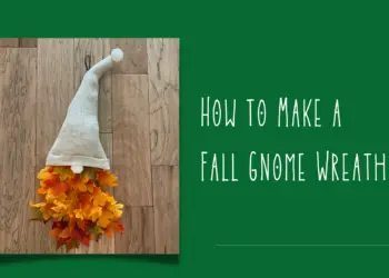 DIY Fall Gnome Wreath